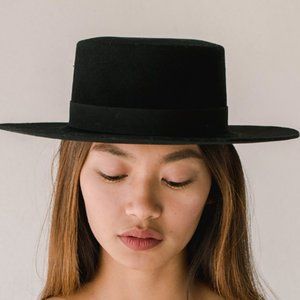 Janessa Leone Gabrielle Bolero Wool Hat